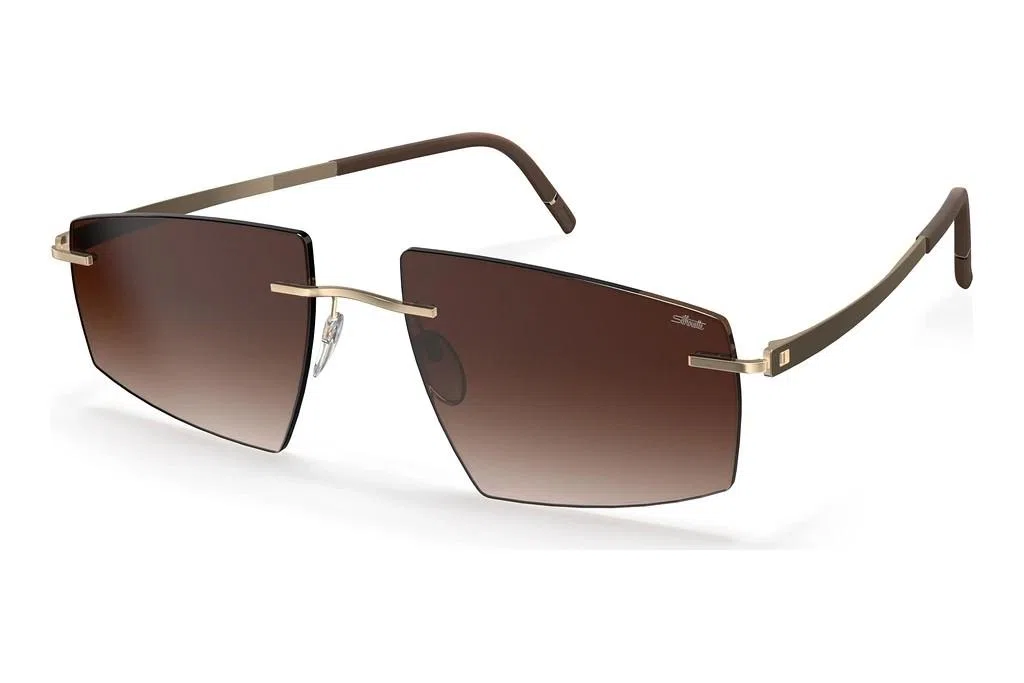 Silhouette Escondido Rimless 8747 Sunglasses - view 9
